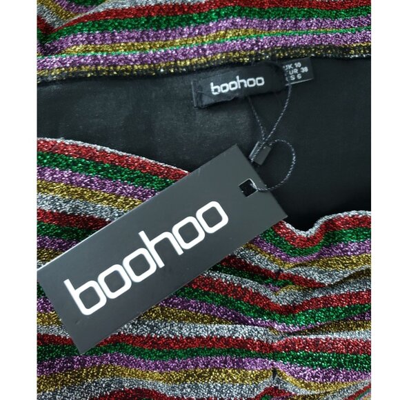 Glitter off-shoulder long sleeve bodysuit BNWT - Picture 9 of 12